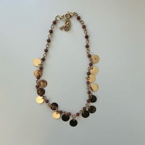 Brown and Gold Necklace